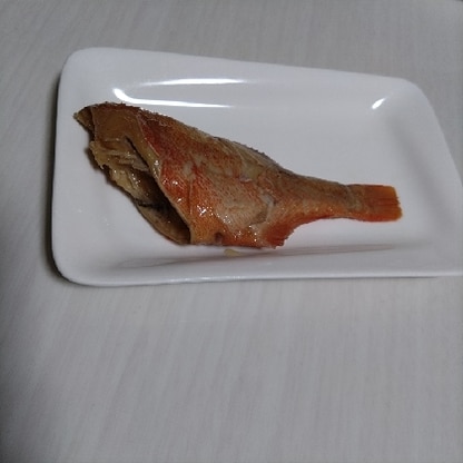 あまり買わなかった赤魚。久々に見かけ煮付けレシピ。短時間で美味しくできました♪